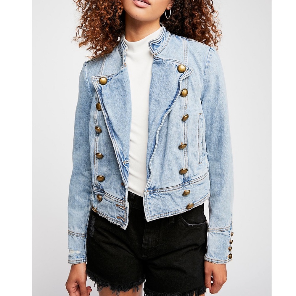 Free People Jean Jacket